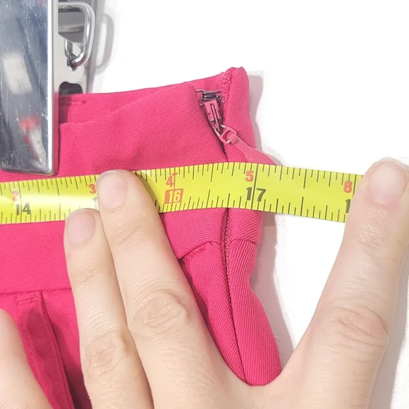 Puma Magenta Pink Mini Skort Golf Sporty Casual Pockets Activewear Size 10 - Picture 14 of 14